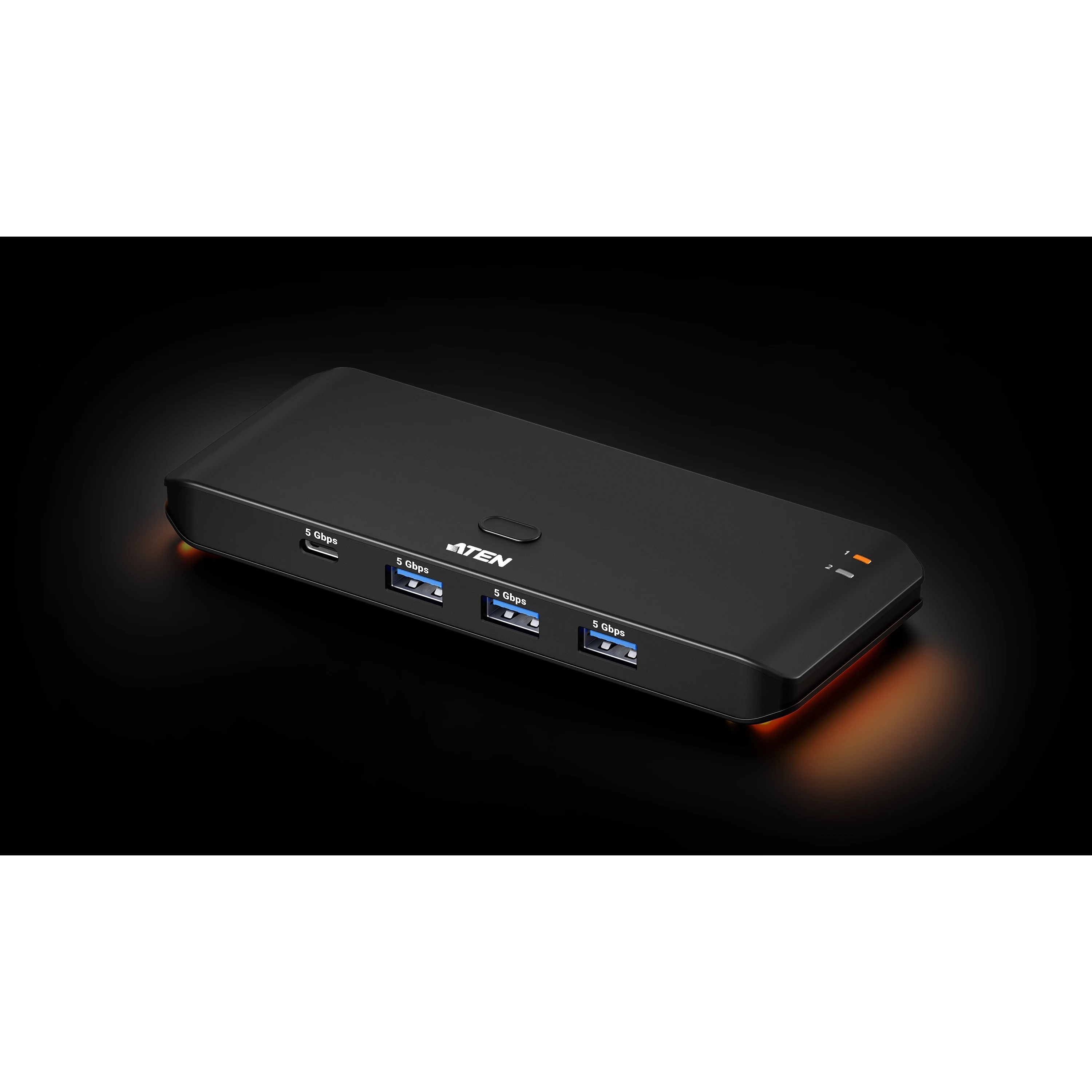 ATEN US5324 2 x 4 USB 3.2 Gen1 Sharing Switch (Host Type: A+C)