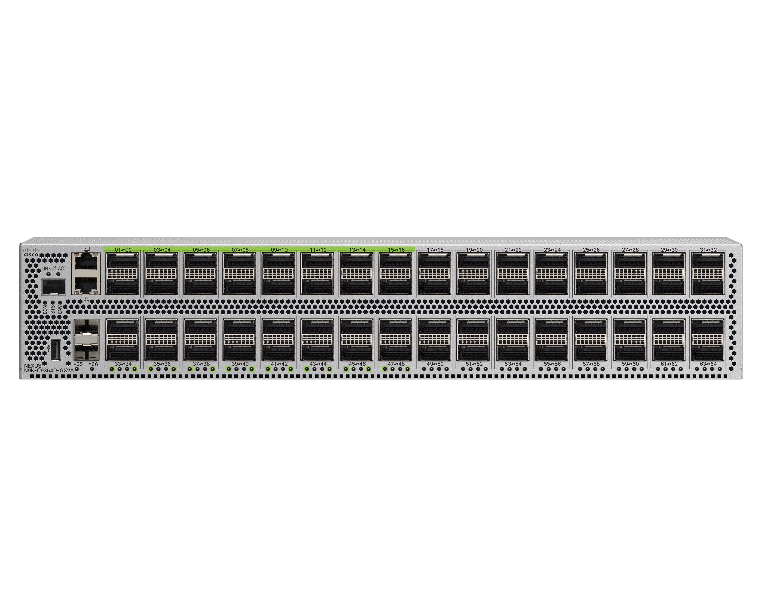 Cisco Nexus 9300-GX2 N9K-C9364D-GX2A
