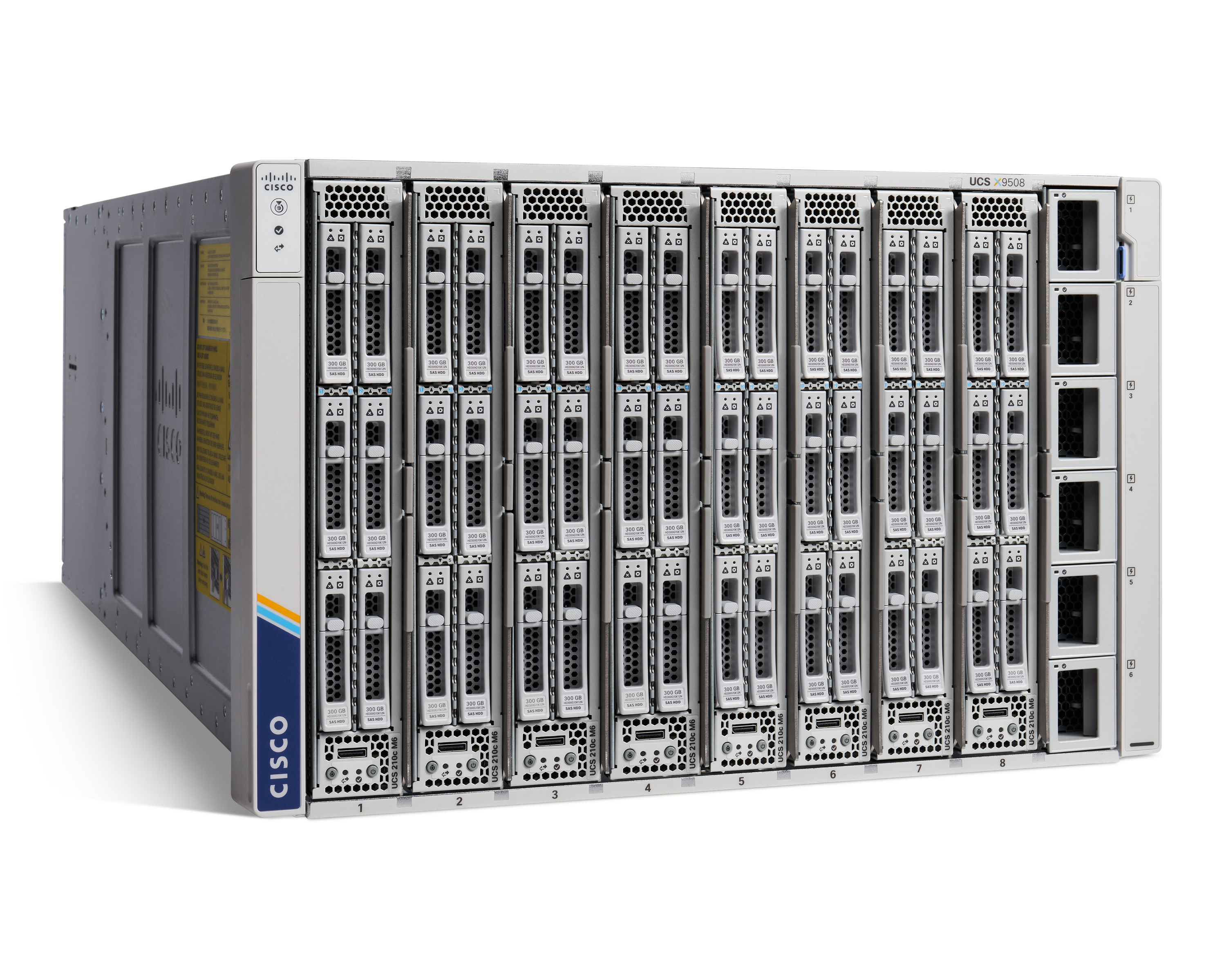 Cisco UCS X9508 Configured Chassis - UCSX-9508-U