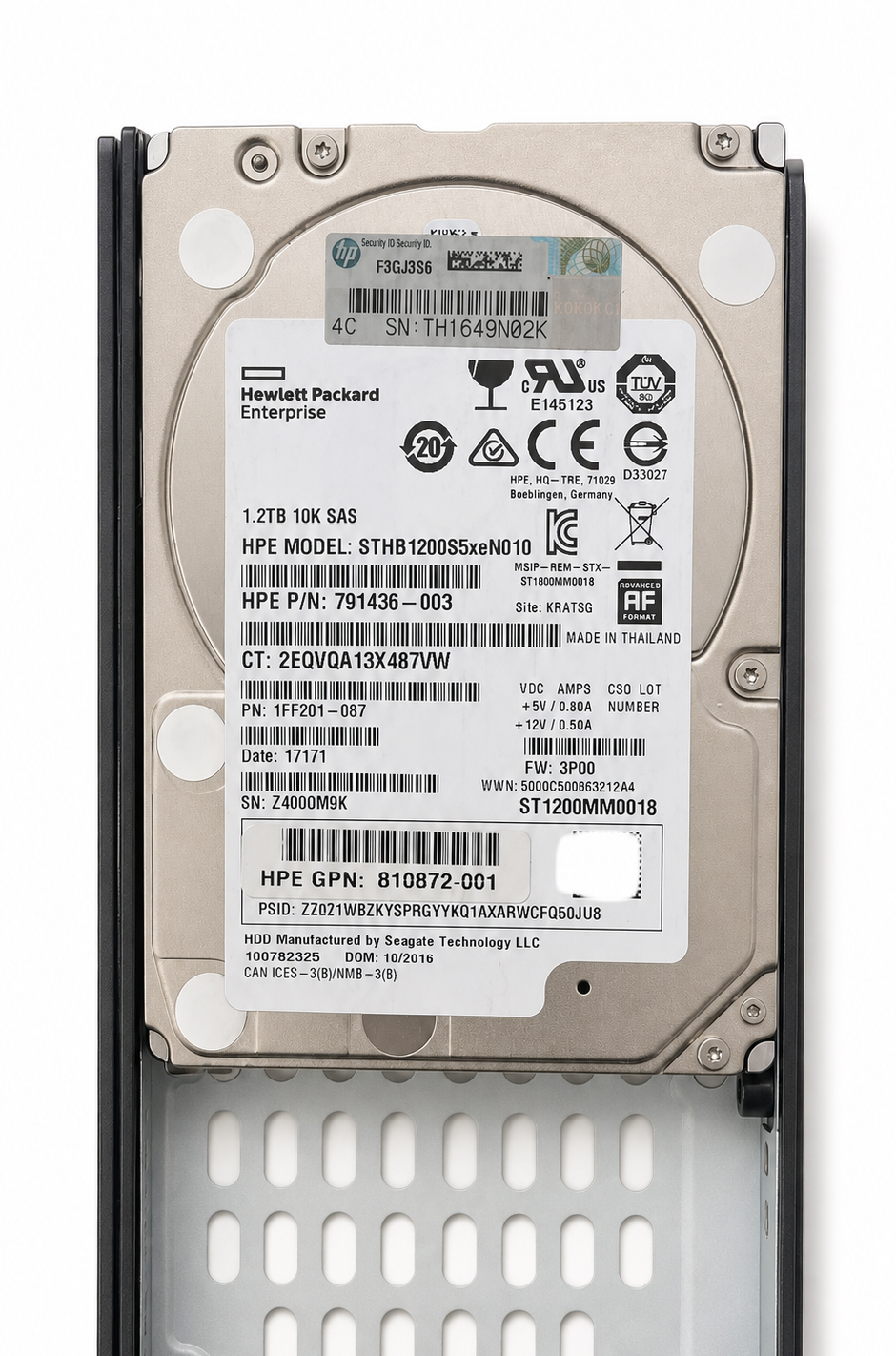 HPE HCFP1200S5XEF010 1.2TB FC 2.5-inch Enterprise HDD
