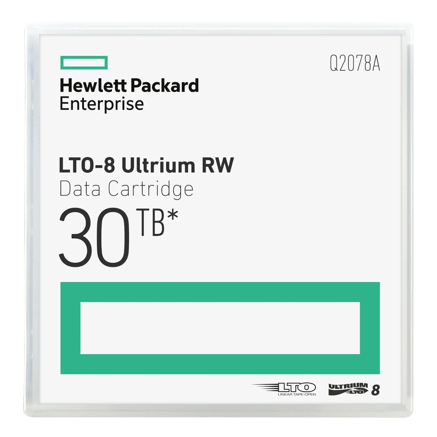 HPE Q2078A LTO-8 Ultrium RW Data Cartridge